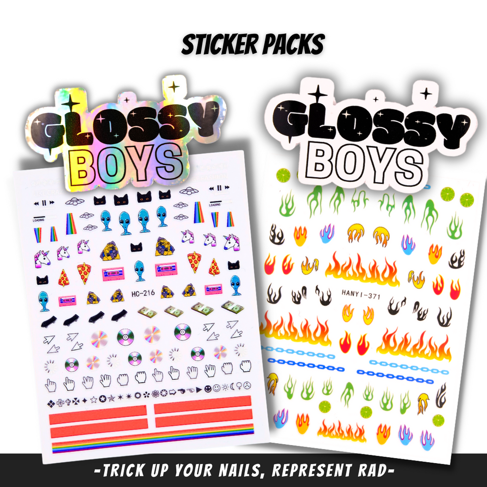 Sticker Pack - Glossy Boys